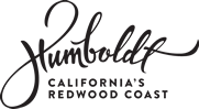 The image contains the text "Humboldt" with the subtext "CALIFORNIA'S REDWOOD COAST" in a stylized font.